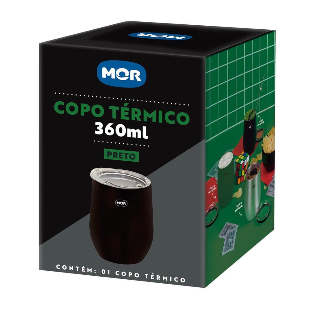 Copo Térmico Inox 360ml