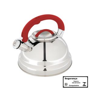 007707-Chaleira-Aco-Inox-3L-Fundo-Triplo-Dileta-Vermelha-Inmetro
