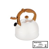 007716-Chaleira-Wood-25L-Bege-Inmetro