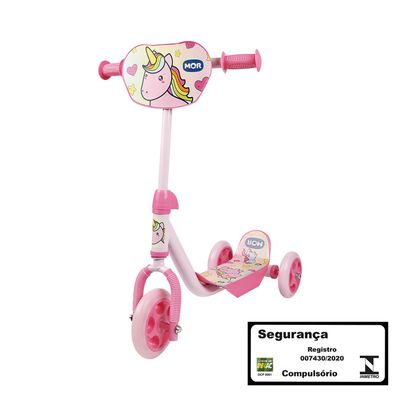 40600301-Patinete-3-Rodas-Infantil-Menina-Inmetro